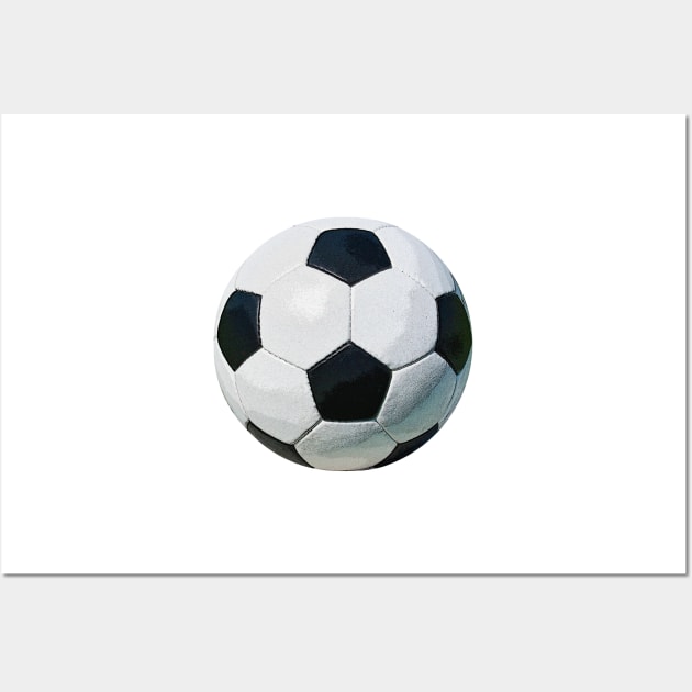 classic soccer ball Wall Art by MiRaFoto